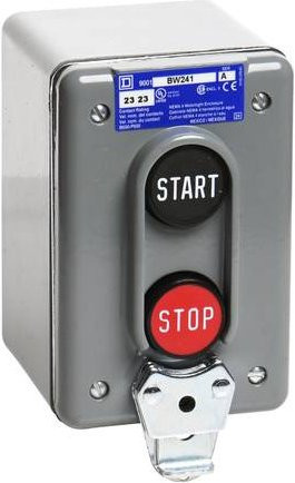Schneider Electric 9001BW241 Steuergehäuse in Grau - Bild 1