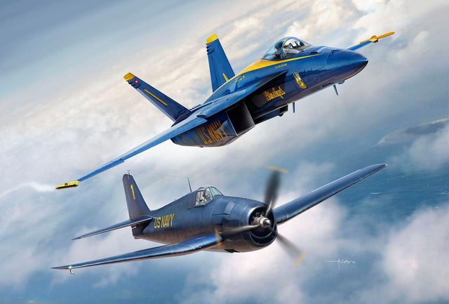 Revell Blue Angels, Geschenkset, 1:72 - Bild 1