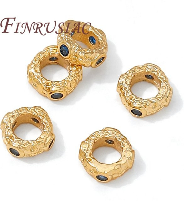FINRUSIAC Perlen, 18K vergoldet, Unisex - Bild 1