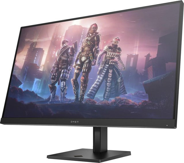HP Omen 32q Gaming Monitor in Schwarz mit 31,5 Zoll IPS-Panel, QHD-Auflösung und 165Hz - Bild 1