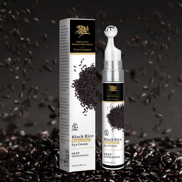aoao Black Rice Bakuchiol Augencreme mit Kollagen und Hyaluronsäure - Bild 1