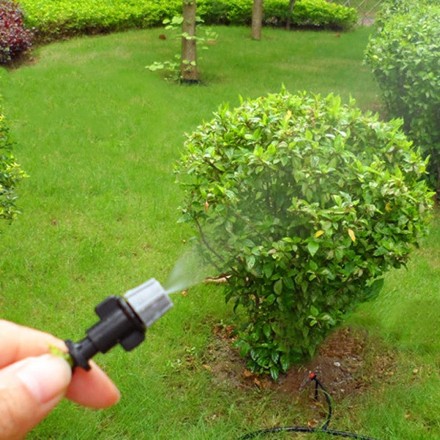mfySpace Sprinklerdüse aus Kunststoff für Garten und Außenbereich zur Bewässerung und Kühlung mit 10m Sprühradius - Bild 2