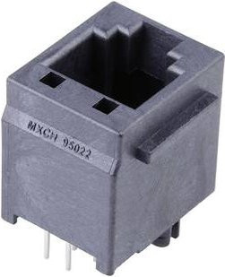 Molex Buchse Hi Profile Top Entry 6P4C Sensorstecker in Schwarz - Bild 1