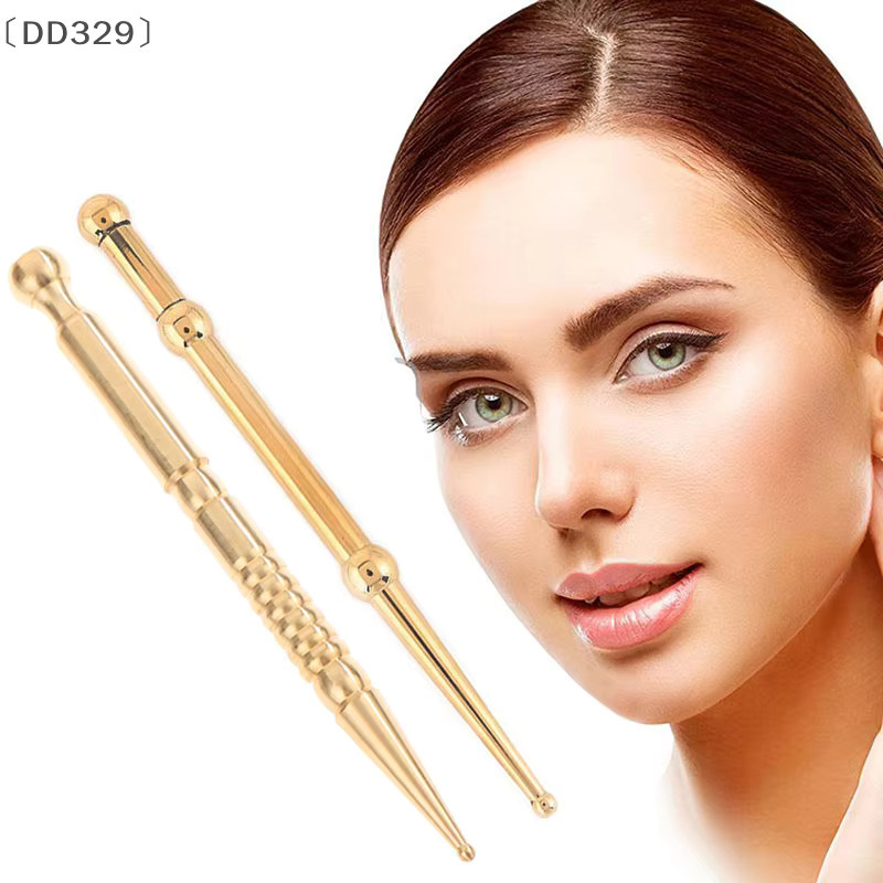 Sigur Gesichtsmassagestift aus Messing, Augen, Unisex - Bild 2