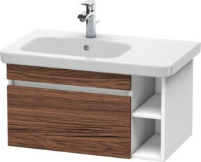 Duravit Waschtischunterschrank DuraStyle in Dunkelgrau und Weiß, matt, Breite: 73 cm, Tiefe: 44,8 cm - Bild 1