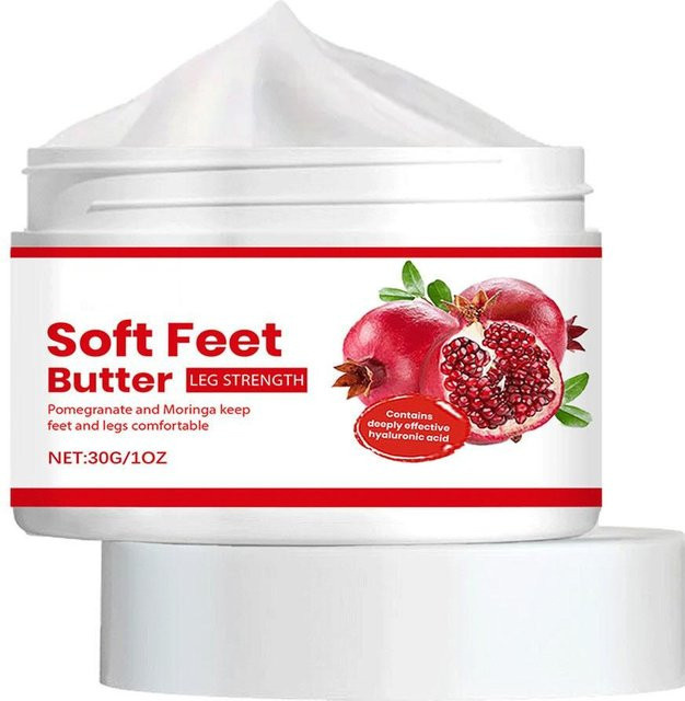 Fuß Feuchtigkeitspflege Creme mit Granatapfel und Moringa, Unisex - Bild 1