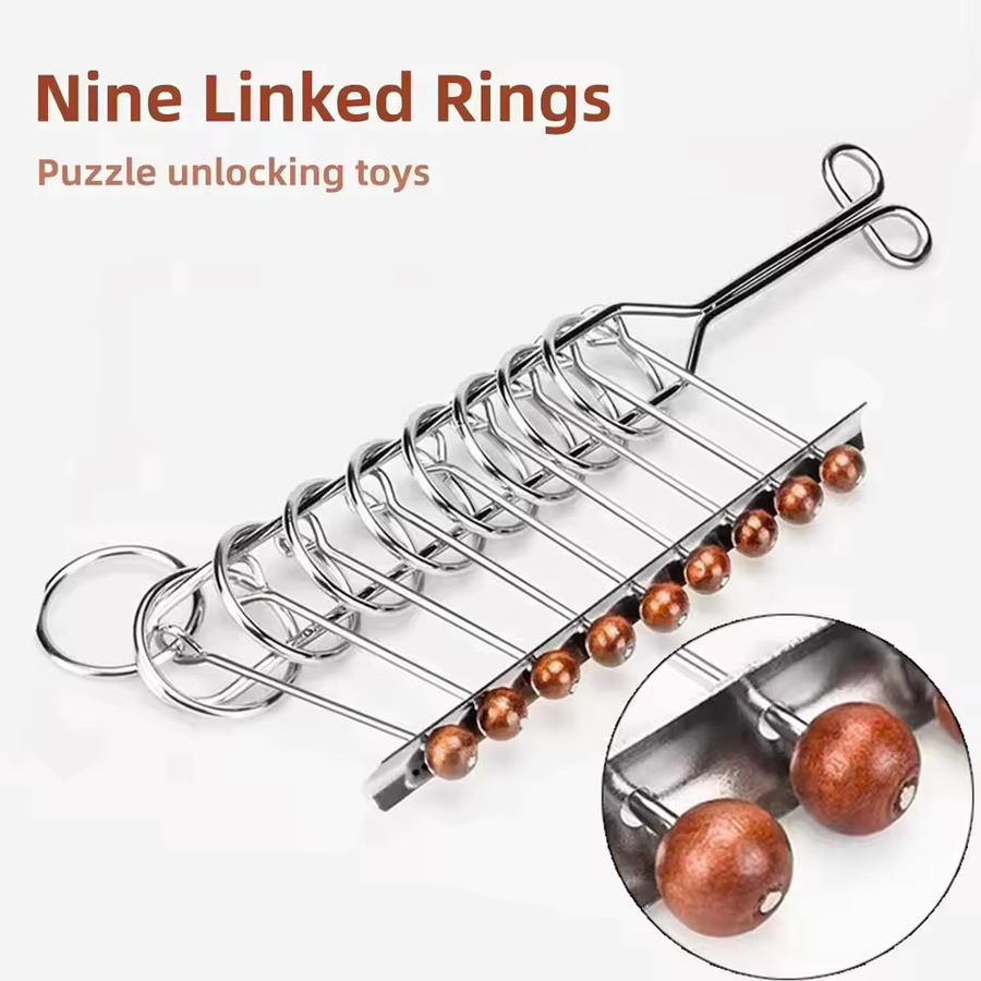 Meade Fun Link Series Puzzle-Set, 8-teilig, Metall - Bild 2