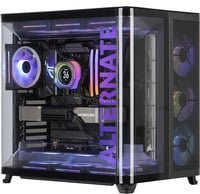 Corsair Gaming-PC mit RTX 5080, AMD Ryzen 7 9800X3D, 32 GB RAM, 2 TB SSD und Windows in Schwarz und Transparent - Bild 1