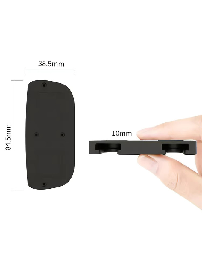 Data Frog Game Controller Aufhänger Halterung für PS4 und PS5 in Schwarz zur Untertisch-Montierung mit Klebestreifen - Bild 6
