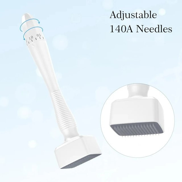 Buiti Derma Stamp 140 Titanium, verstellbarer Microneedling, Unisex, Gesicht - Bild 1
