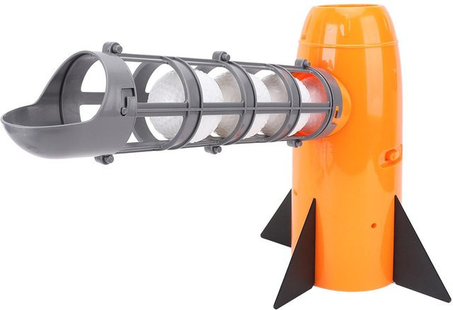 Fishine Automatische Baseball-Wurfmaschine Baseball-Trainer aus Kunststoff mit 5 Bällen - Bild 1