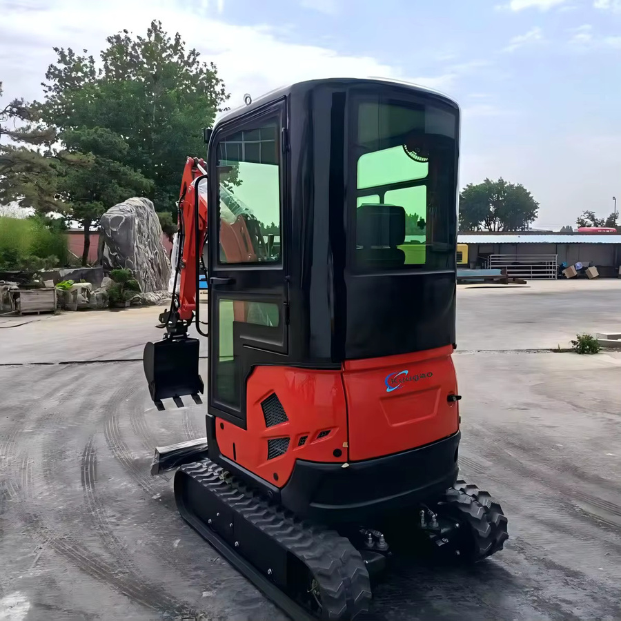 DCNB Mini-Bagger mit Kubota-Motor, 2 Tonnen, Raupenbagger in Orange - Bild 3