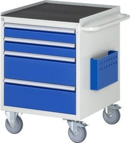 Rau Montagewagen L3.1 mit 4 Schubladen und Arbeitsplatte, B/T/H: 58,0 x 65,0 x 79,5 cm - Bild 1