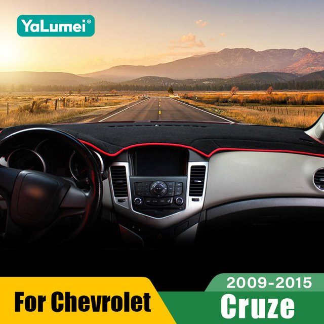 YaLumei Dashboard Sonnenschutz Abdeckung für Chevrolet Cruze (2009-2015) in Schwarz - Bild 1