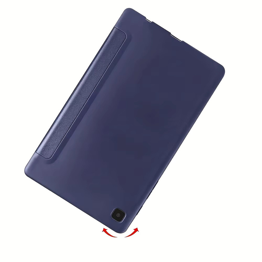 Schutzhülle für Samsung Galaxy Tab A7 Lite 8,7 Zoll 2021 SM-T220 SM-T225 SM-T227 mit weicher Rückseite und Standfunktion in Grau - Bild 2