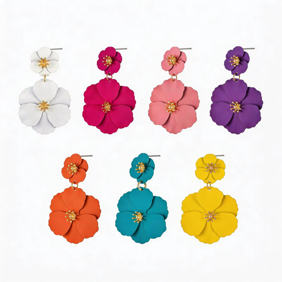 Meaeguet Ohrhänger Blumen, Damen - Bild 6
