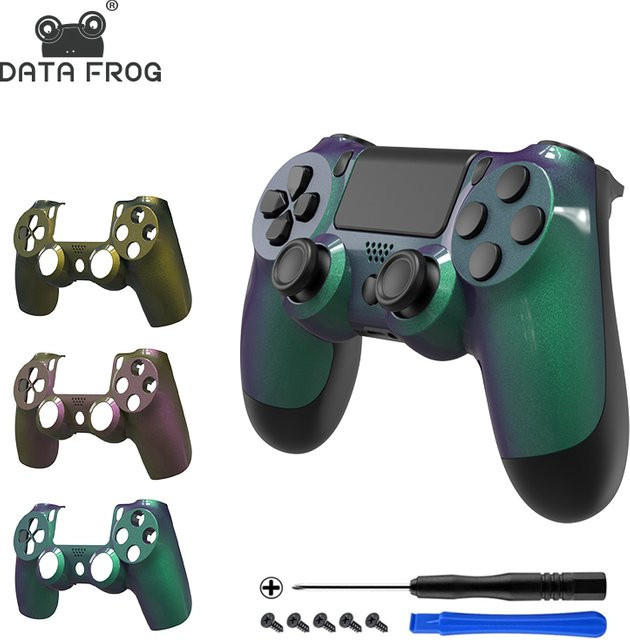 DATA FROG Chameleon Color Shift Frontplate Ersatz für PS4 Slim Controller JDM-040 in Multicolour - Bild 1