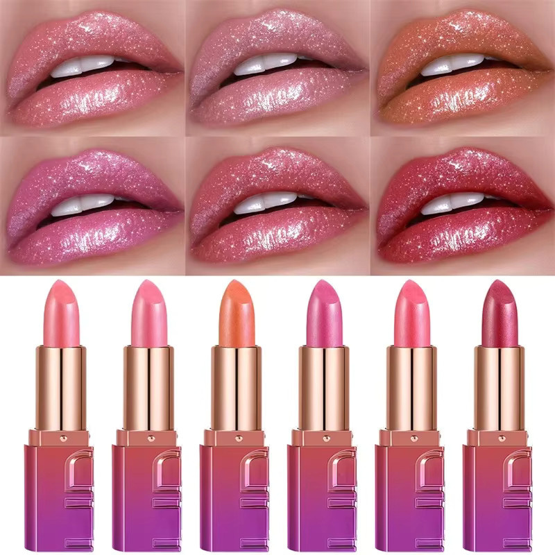 Diamant-Perlglanz-Lippenstift, Metallic, glitzernd - Bild 3