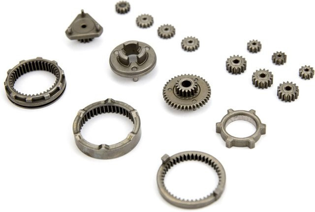 VIBRATITE Bürstenlose Lithium-Bohrmaschine mit selbstsicherndem Zahnrad-Set und Zahnradreduzierung, Elektrowerkzeug-Zubehör aus Metall, B/T/H: 6 x 8 x 4 cm - Bild 1