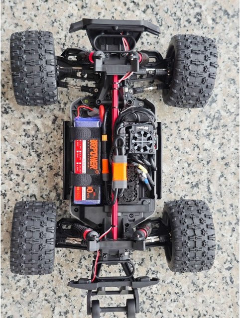 MJX HYPER GO 10208 1/10 V2 RC Monster Truck Airflip Refit Teile, Zubehör - Bild 1