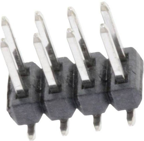 Molex Stiftleiste Standard 2 Reihen Schwarz 15916080 Tape on Full reel - Bild 1
