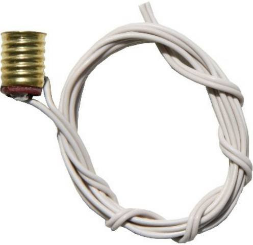 BELI-BECO Lampenfassung für Miniaturlampen mit E10 Anschluss in Weiß - Bild 1