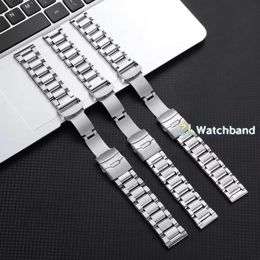 Seiko Uhrenarmband Edelstahl, Silber, Unisex - Bild 3