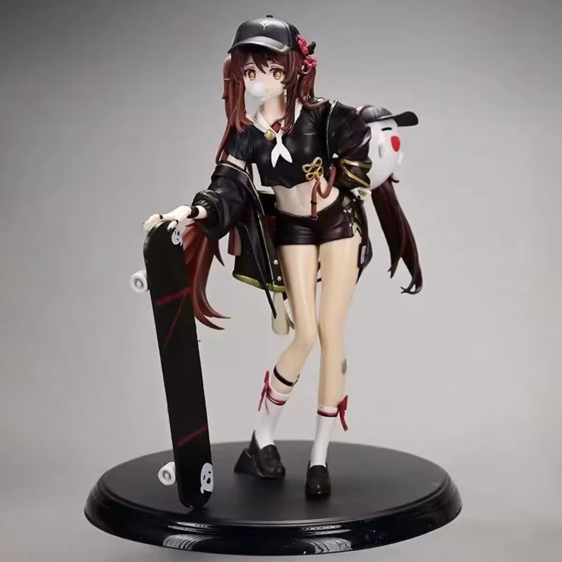 Bandai Genshin Impact Hutao Skateboard Girl Actionfigur, Einzelfigur - Bild 4