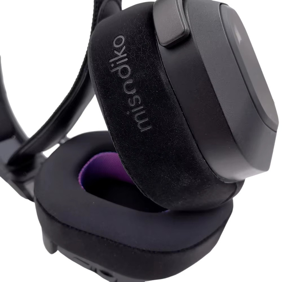 misodiko Ersatz-Ohrpolster für Corsair HS80 RGB/MAX Kopfhörer in Schwarz - Bild 4