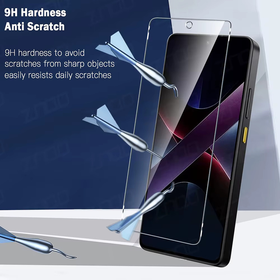4er-Pack Gehärtetes Glas Display Schutzfolie für Xiaomi Poco M7 Pro M6 Pro M5s M4 M3 Pro M6 Plus in Transparent - Bild 3