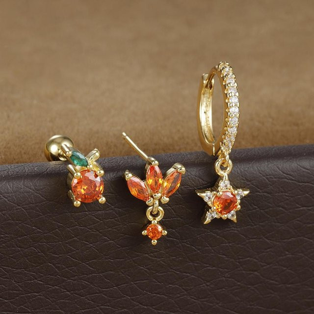 TuiYing Schmuck-Set, Edelstahl, Zirkonia, Damen - Bild 1