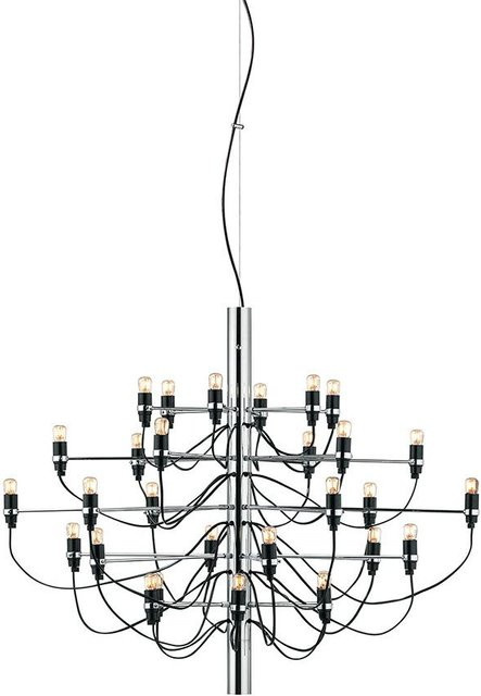 Flos 2097/30 Kronleuchter in Chrom mit klarem LED-Leuchtmittel - Bild 1