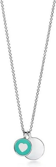 YIRAN Jewelry Halskette, 925 Silber, Weiß, 60cm, Unisex - Bild 1