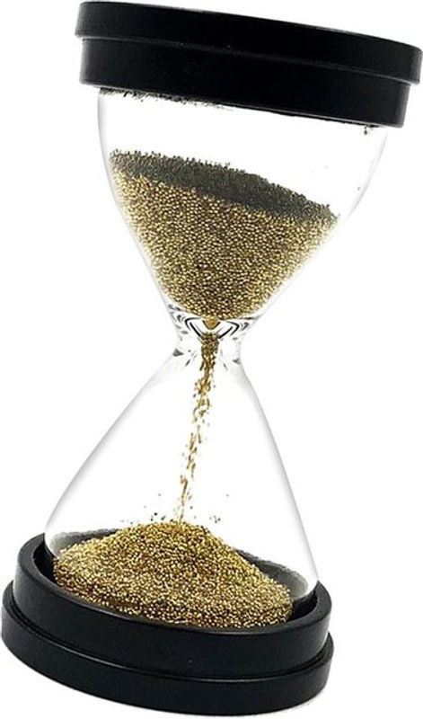 Kesoto Sanduhr Timer 30 Sekunden aus Kunststoff in Mehrfarbig für Küche, Büro und Yoga - Bild 1