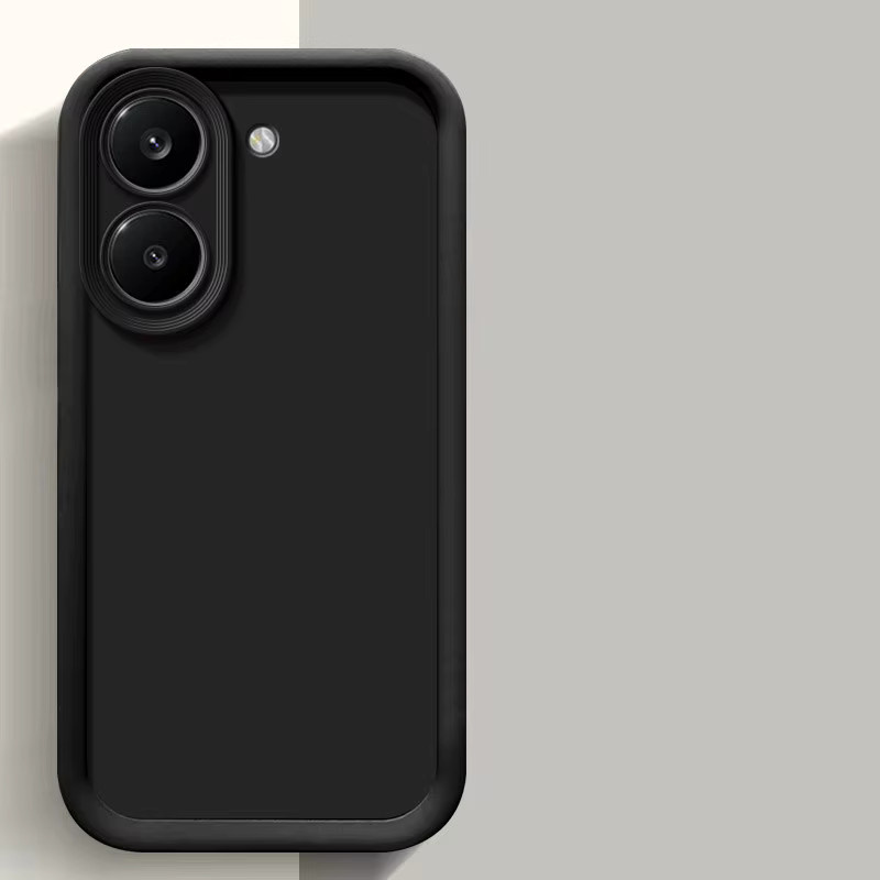 Xiaomi Poco X8 Pro Handyhülle in Rot, weiche Schutzhülle mit Matt-Effekt und Sturzschutz - Bild 3
