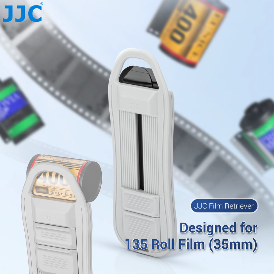JJC Film Picker 135 Leader Retriever für 35 mm Kassetten in Grau und Weiß - Bild 2