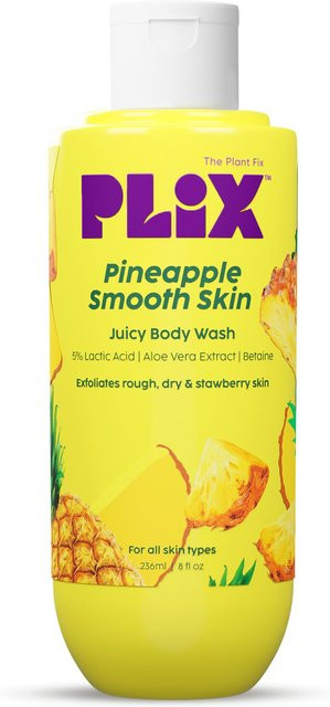 Plix Ananas 5% Milchsäure Peeling Duschgel, 236 ml, Unisex - Bild 1