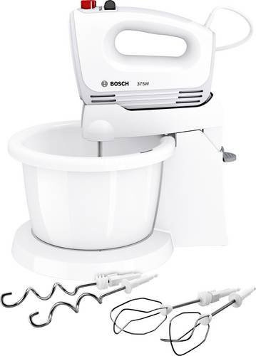 Bosch Handmixer MFQ2600W in Weiß mit 375 W Leistung - Bild 1