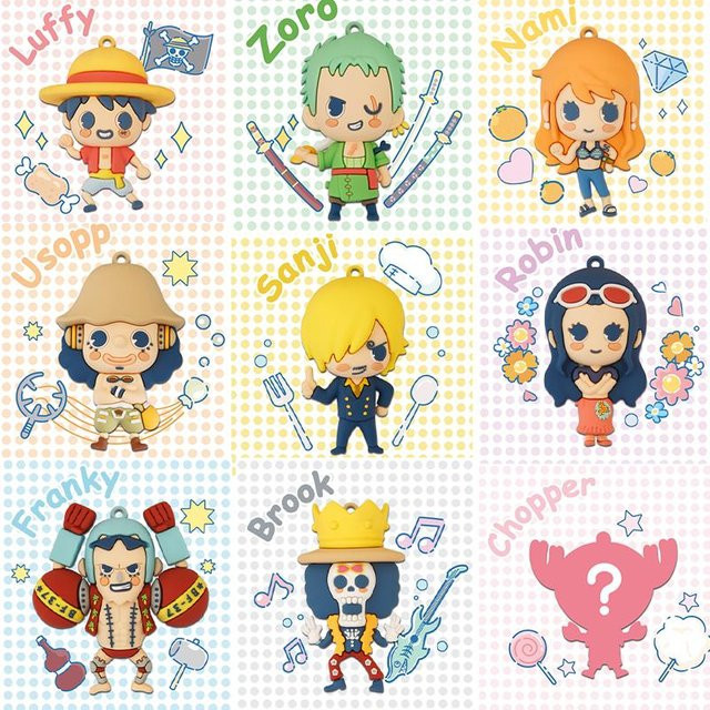 Yiran toy One Piece Baby Serie Q-Version Blind Box Schlüsselanhänger Anime 14+y - Bild 1