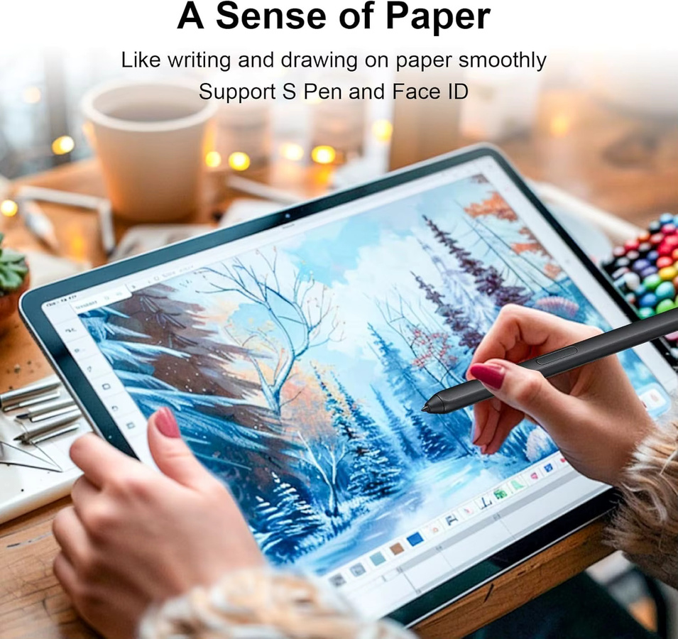 2 Stück Schutzfolie mit Papiergefühl für Apple iPad Pro und iPad Air 11 und 13 Zoll, transparent - Bild 2