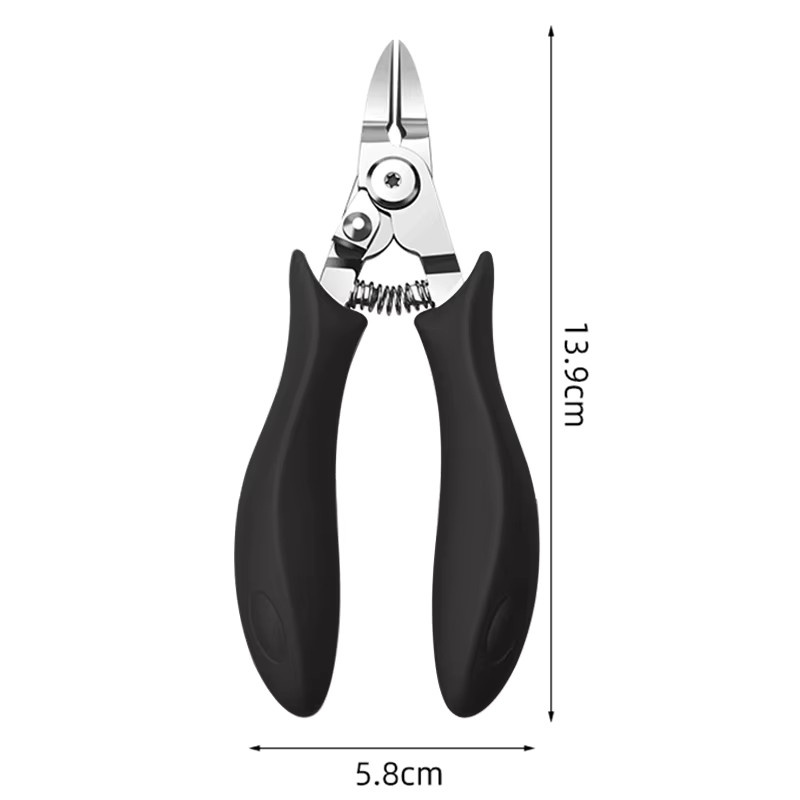 Zehennagelknipser aus Edelstahl, glänzend, Unisex - Bild 5