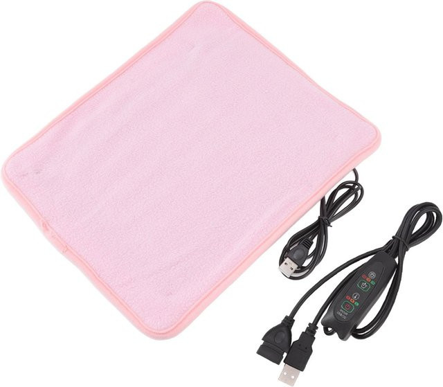 Beautyyy Tragbares USB-Heizkissen für Nacken, Schultern, Gelenke und Taille in Rosa mit schneller Aufheizfunktion - Bild 1