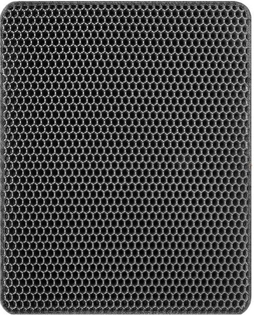 BC Pet Supplies Katzenstreumatte doppellagig wasserdicht und urindicht in Grau, B: 75 cm, T: 55 cm - Bild 1
