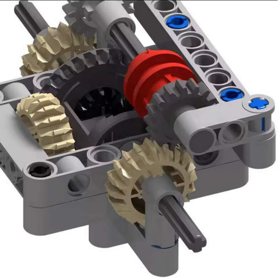 stemedu MOC Center Differential Lock, Bausteine, Zubehör - Bild 2