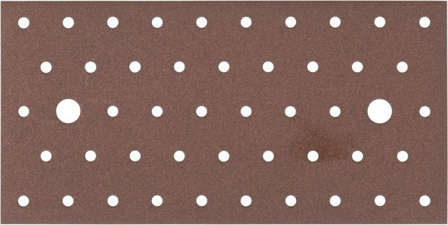 GAH Alberts Lochplatte aus Stahl, Rostbraun, B: 20,0 cm, H: 10,0 cm, Tiefe: 2,0 cm, Stärke: 2,0 mm - Bild 1