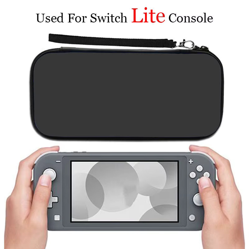 AEFUNDA Tragbare Aufbewahrungstasche für Nintendo Switch Lite in Schwarz - Bild 3