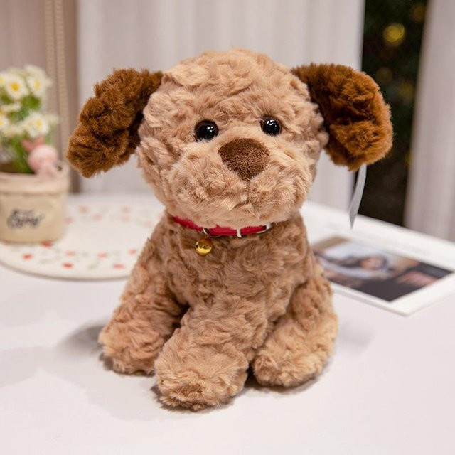 Yiran Furniture Welpenpuppenhund Plüschtier, Shiba Inu Kyoba Border Collie, 22cm - Bild 1