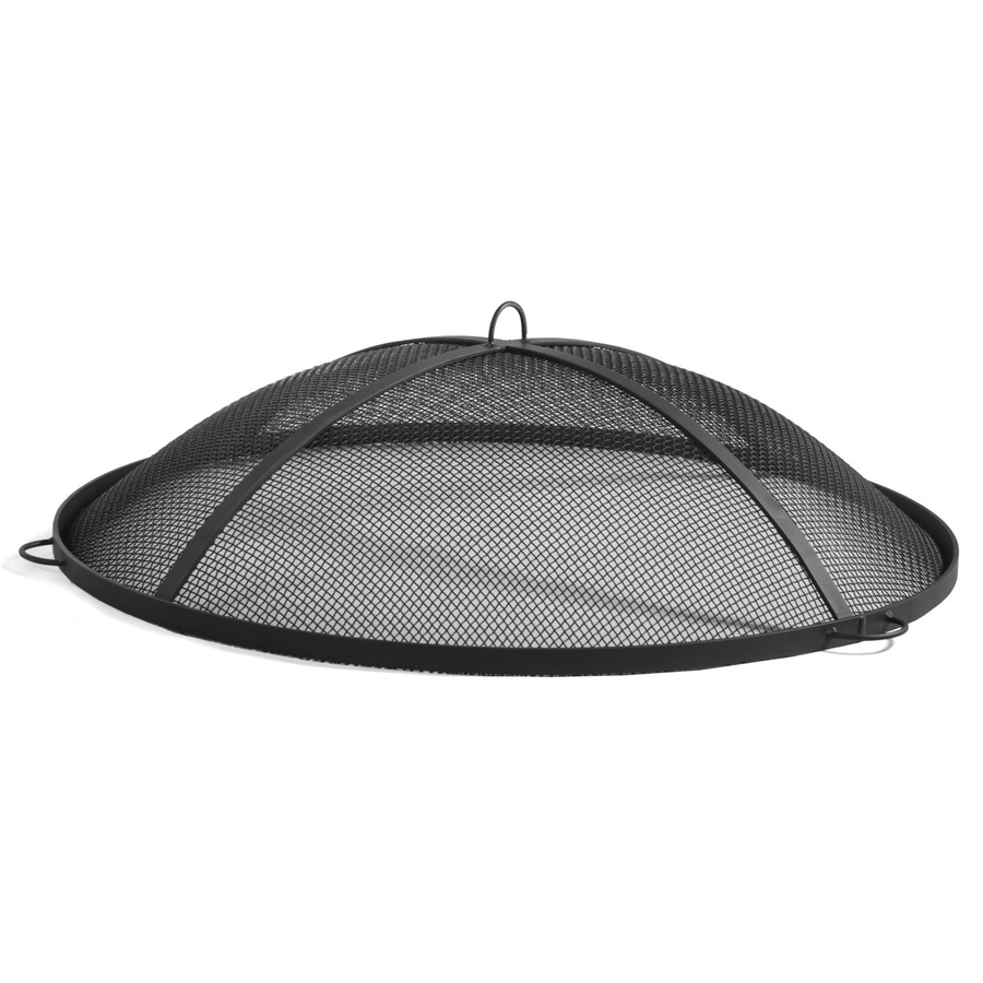 CookKing Funkenfang aus Stahl für Feuerschalen, Schwarz, Durchmesser: 79 cm, B/H/T: 79 x 15 x 79 cm - Bild 2