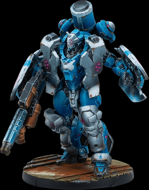 EVANOVM Mech Warrior Modellbausatz, Gießharz, unbemalt - Bild 1