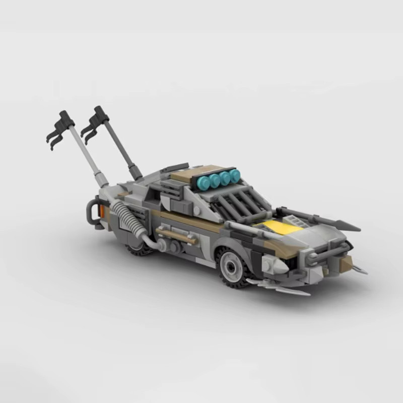 Bricklink Technisches Auto MOC Zombie Doom Kommunikationsauto und Doomsday Muscle Car, Fahrzeuge, Set / Bundle - Bild 2